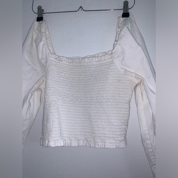 AE Smocked Long-Sleeve Top - Picture 6 of 13